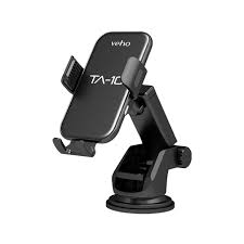 Veho TA-10 Universal In-Car Smartphone Cradle with Qi Wireless Charging - Black