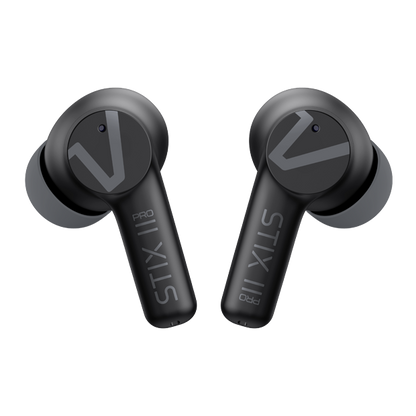 Veho Stix II True wireless earphones - Carbon Black