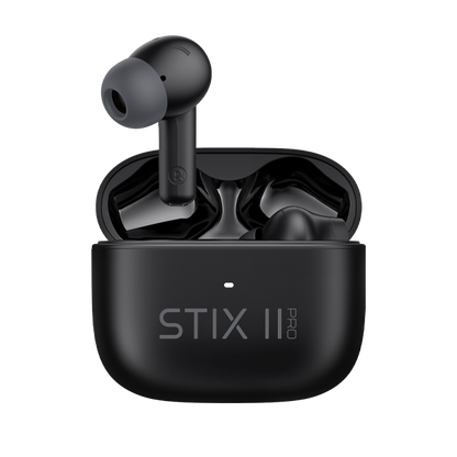Veho Stix II True wireless earphones - Carbon Black