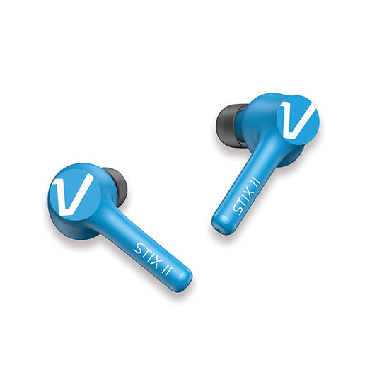 Veho Stix II True wireless earphones - Aqua Blue