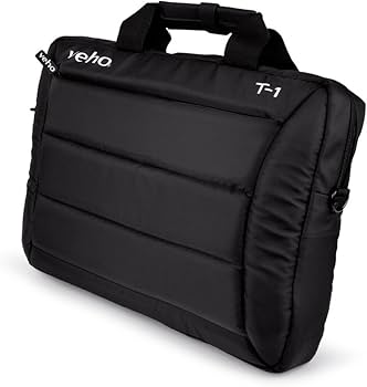 Veho T-1 Laptop Bag with Shoulder Strap for 15.6-in Notebook/ 10.1-in Tablets - Black