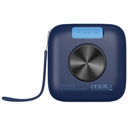 Veho MZ-4 Water Resistant Wireless Bluetooth Speaker-Blue