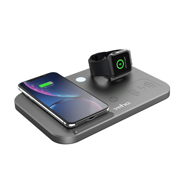 Veho DS-7 Qi wireless multi-charging station