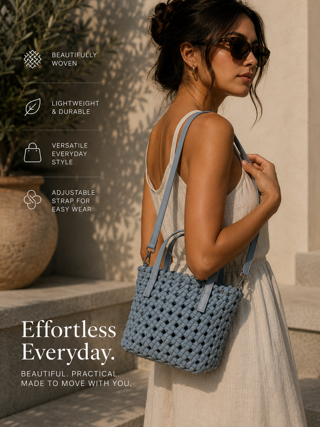 Bag & Bougie Hampton Mini - Denim