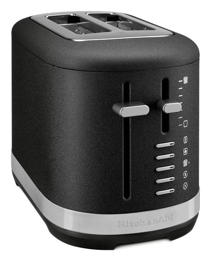 KitchenAid 2 Slice Metal Toaster - Black Matte