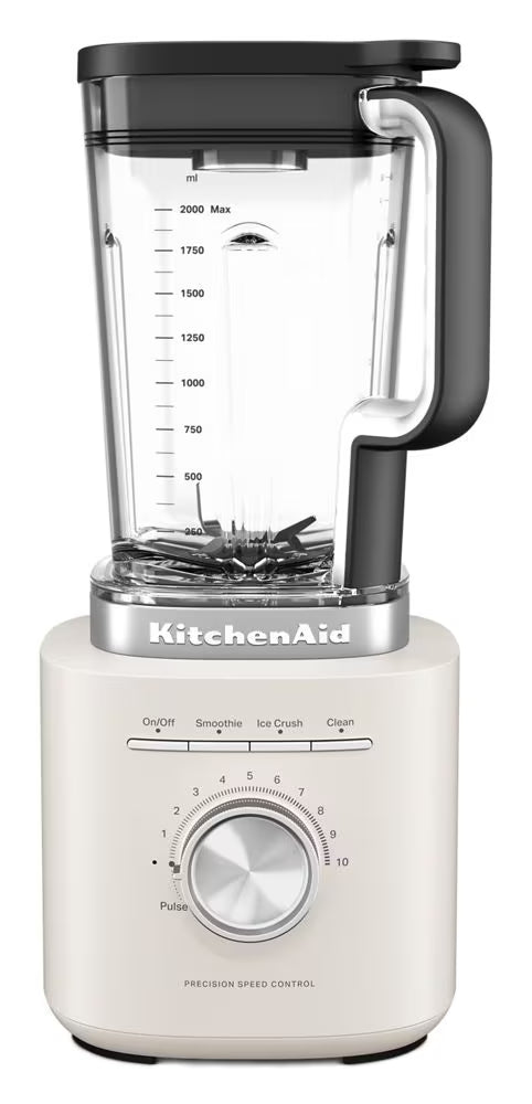 KitchenAid Pure Power Blender with 1 x Personal Blender Jar - Porcelain White