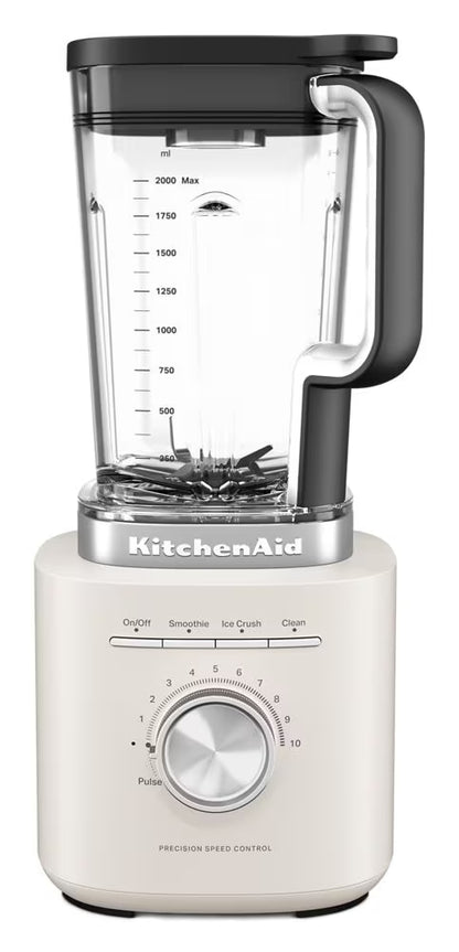 KitchenAid Pure Power Blender with 1 x Personal Blender Jar - Porcelain White